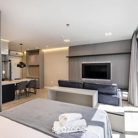 Ift - Ed. Infinity Tower Flat 350M Da Meia Praia Itapema Exterior photo