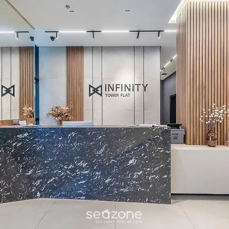 Ift - Ed. Infinity Tower Flat 350M Da Meia Praia Itapema Exterior photo
